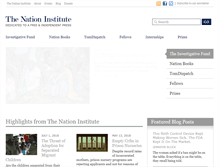 Tablet Screenshot of nationinstitute.org